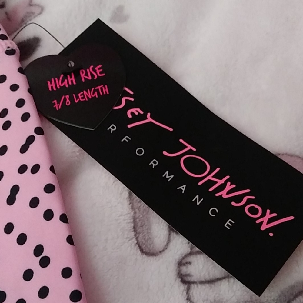 Betsey Johnson performance leggings